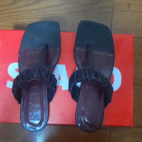 STAUD Other - New without tags Staud size 37 black leather sandal